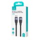 Дата кабель Usams US-SJ635 U85 Type-C to Lightning 30W (2m) Black