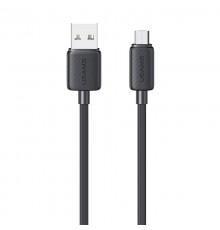 Дата кабель Usams US-SJ690 Striped KY Ser. USB to MicroUSB 2A (1m) Black