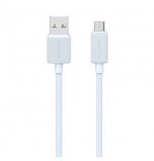 Дата кабель Usams US-SJ690 Striped KY Ser. USB to MicroUSB 2A (1m) Blue