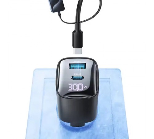 МЗП Usams US-CC229 GaN Digital Display XC Ser. 30W (1USB-A/1C) Black МЗП Usams US-CC229 GaN Digital Display XC Ser. 30W (1USB-A/1C) Black