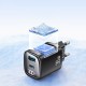 МЗП Usams US-CC229 GaN Digital Display XC Ser. 30W (1USB-A/1C) Black
