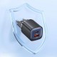 МЗП Usams US-CC254 GaN HC Ser. 30W (1USB-A/1C) Black