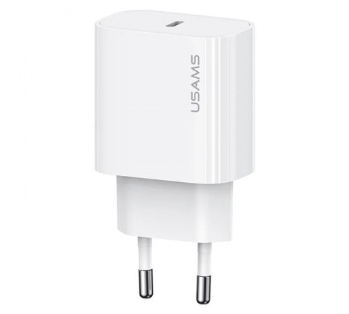 МЗП Usams US-CC226 Kit-Yi Ser. 20W (1USB-C) + кабель Type-C to Type-C White МЗП Usams US-CC226 Kit-Yi Ser. 20W (1USB-C) + кабель Type-C to Type-C White