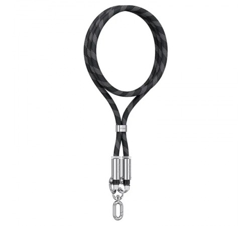 Дата кабель-шнурок Usams US-SJ745 Type-C to Type-C 60W (1.2m) Black