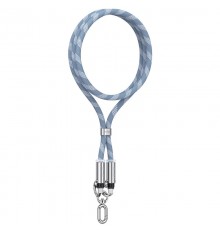 Дата кабель-шнурок Usams US-SJ745 Type-C to Type-C 60W (1.2m) Blue