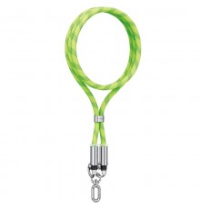 Дата кабель-шнурок Usams US-SJ745 Type-C to Type-C 60W (1.2m) Green