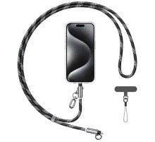 Дата кабель-шнурок Usams US-SJ746 Type-C to Lightning 30W (1.2m) Black