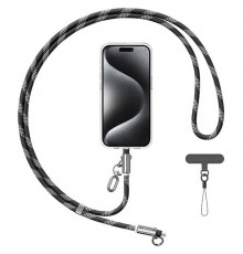 Дата кабель-шнурок Usams US-SJ746 Type-C to Lightning 30W (1.2m) Black