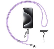 Дата кабель-шнурок Usams US-SJ746 Type-C to Lightning 30W (1.2m) Purple