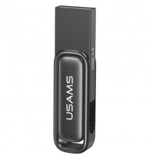 Флеш накопичувач USAMS US-ZB334 USB3.0 Zinc Alloy Rotating Flash Drive 256Gb Tarnish