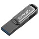 Флеш накопичувач USAMS US-ZB334 USB3.0 Zinc Alloy Rotating Flash Drive 256Gb Tarnish