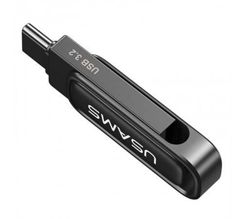 Флеш накопичувач USAMS US-ZB349 USB3.2 Type-C High-Speed Flash Drive With Dual Ports 256Gb Tarnish