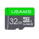 Карта пам'яті USAMS US-ZB094 TF High Speed Card 32 Gb (по adapter) Green