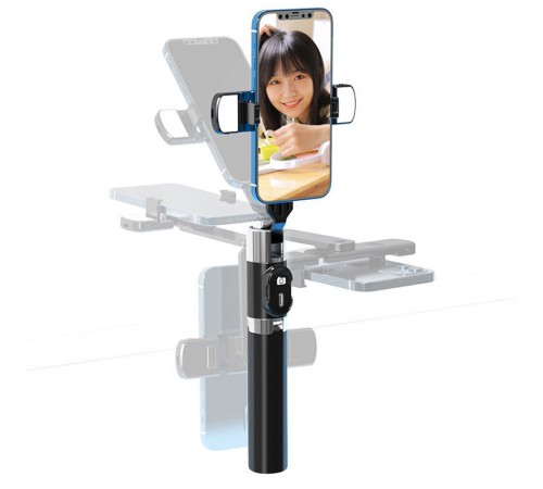 Монопод для селфі Usams US-ZB324 Mini Wireless Selfie Stick Black Монопод для селфі Usams US-ZB324 Mini Wireless Selfie Stick Black