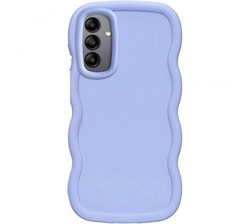 Чохол TPU Ripple для Samsung Galaxy A16 4G/5G Lilac Blue Чохол TPU Ripple для Samsung Galaxy A16 4G/5G Lilac Blue