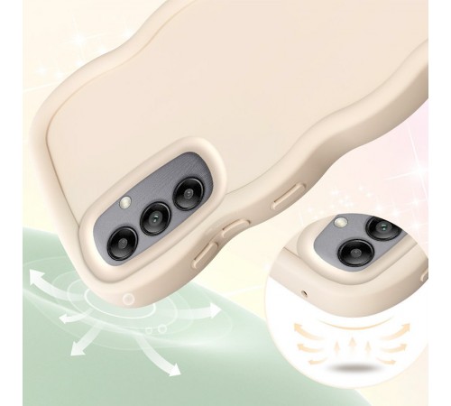 Чохол TPU Ripple для Samsung Galaxy A55 Antique White Чохол TPU Ripple для Samsung Galaxy A55 Antique White