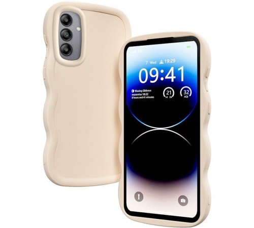 Чохол TPU Ripple для Samsung Galaxy S24 FE Antique White Чохол TPU Ripple для Samsung Galaxy S24 FE Antique White
