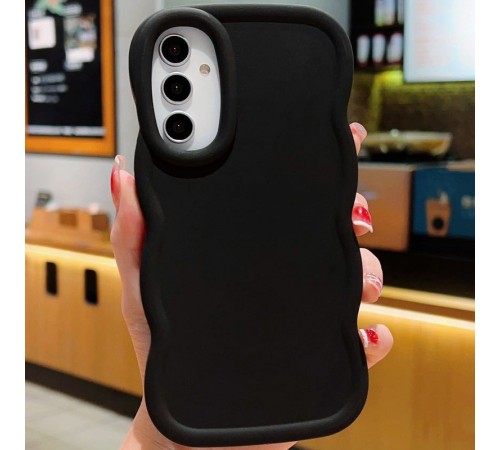 Чохол TPU Ripple для Samsung Galaxy S24 FE Black Чохол TPU Ripple для Samsung Galaxy S24 FE Black