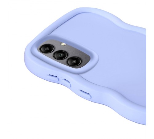 Чохол TPU Ripple для Samsung Galaxy S24 FE Lilac Blue Чохол TPU Ripple для Samsung Galaxy S24 FE Lilac Blue