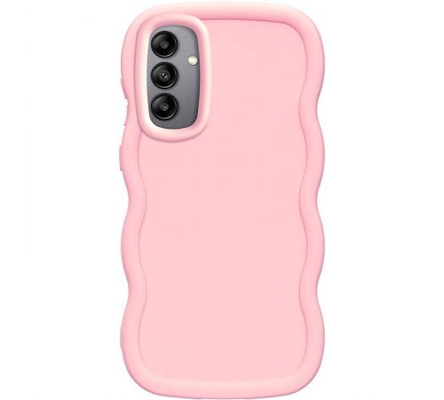 Чохол TPU Ripple для Samsung Galaxy S24 FE Pink Чохол TPU Ripple для Samsung Galaxy S24 FE Pink