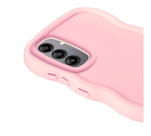 Чохол TPU Ripple для Samsung Galaxy S24 FE Pink Чохол TPU Ripple для Samsung Galaxy S24 FE Pink