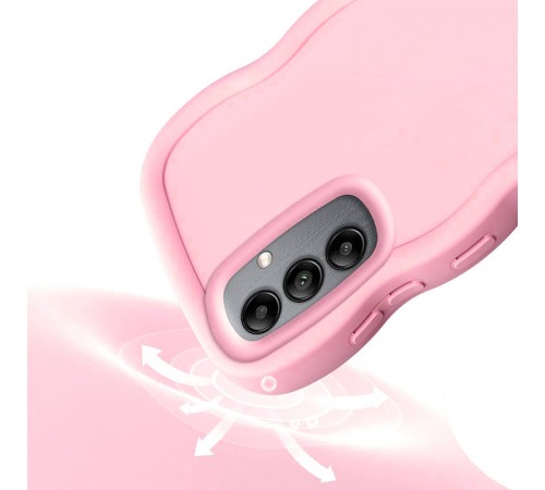 Чохол TPU Ripple для Samsung Galaxy S24 FE Pink Чохол TPU Ripple для Samsung Galaxy S24 FE Pink