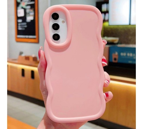 Чохол TPU Ripple для Samsung Galaxy S24 FE Pink Чохол TPU Ripple для Samsung Galaxy S24 FE Pink