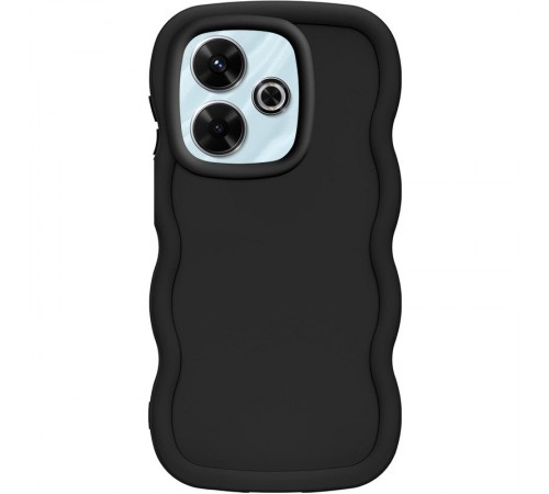 Чохол TPU Ripple для Xiaomi Redmi 13 4G / Poco M6 4G Black Чохол TPU Ripple для Xiaomi Redmi 13 4G / Poco M6 4G Black
