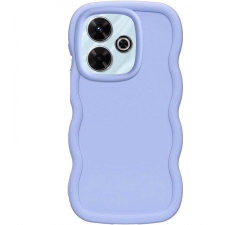 Чохол TPU Ripple для Xiaomi Redmi 13 4G / Poco M6 4G Lilac Blue Чохол TPU Ripple для Xiaomi Redmi 13 4G / Poco M6 4G Lilac Blue