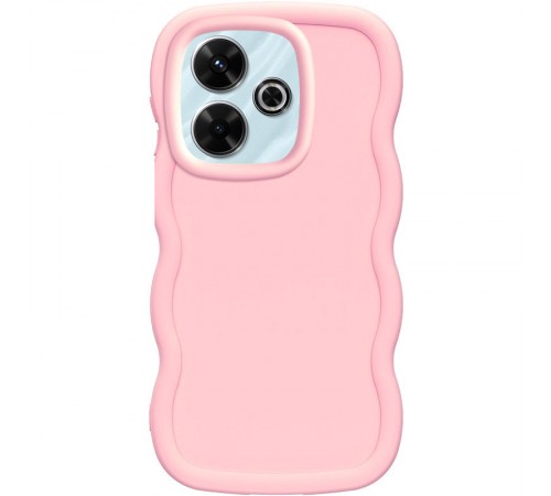 Чохол TPU Ripple для Xiaomi Redmi 13 4G / Poco M6 4G Pink Чохол TPU Ripple для Xiaomi Redmi 13 4G / Poco M6 4G Pink