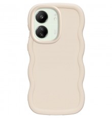 Чохол TPU Ripple для Xiaomi Redmi 13C Antique White