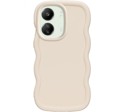 Чохол TPU Ripple для Xiaomi Redmi 13C Antique White Чохол TPU Ripple для Xiaomi Redmi 13C Antique White