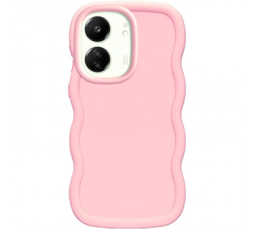 Чохол TPU Ripple для Xiaomi Redmi 13C Pink Чохол TPU Ripple для Xiaomi Redmi 13C Pink