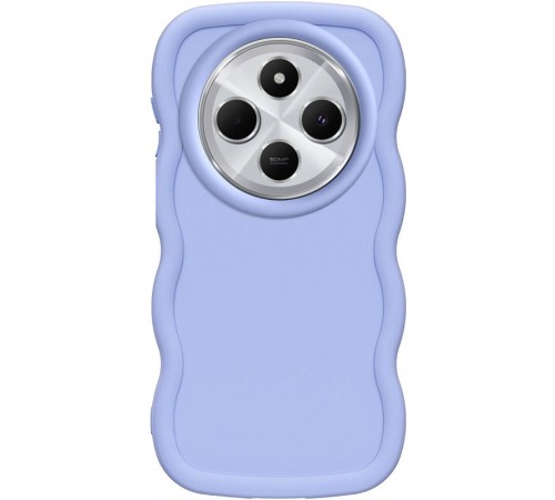 Чохол TPU Ripple для Xiaomi Redmi 14C / Poco C75 Lilac Blue Чохол TPU Ripple для Xiaomi Redmi 14C / Poco C75 Lilac Blue
