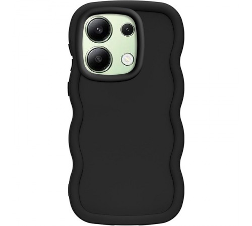 Чохол TPU Ripple для Xiaomi Redmi Note 13 4G Black Чохол TPU Ripple для Xiaomi Redmi Note 13 4G Black