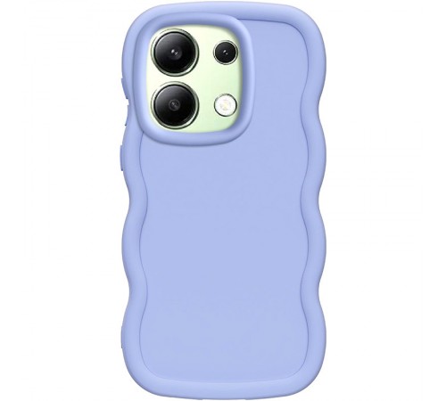 Чохол TPU Ripple для Xiaomi Redmi Note 13 Pro 4G Lilac Blue Чохол TPU Ripple для Xiaomi Redmi Note 13 Pro 4G Lilac Blue