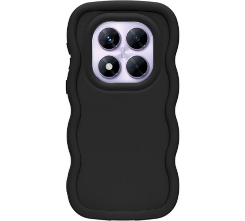 Чохол TPU Ripple для Xiaomi Redmi Note 14 Pro 4G Black Чохол TPU Ripple для Xiaomi Redmi Note 14 Pro 4G Black