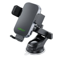 Автотримач з БЗП Acefast D53 with Electric Clamp for Dashboard Black