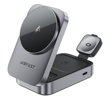 БЗП Acefast E22 desktop 3-in-1 Metal gray