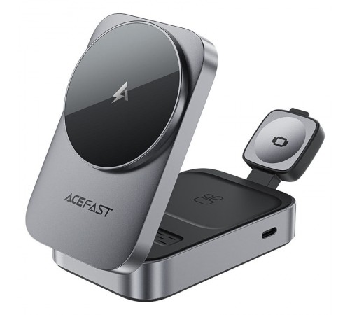 БЗП Acefast E22 desktop 3-in-1 Metal gray БЗП Acefast E22 desktop 3-in-1 Metal gray