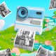 Дитяча фотокамера моментальним друку D101 Blue