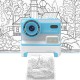 Дитяча фотокамера моментальним друку D101 Blue