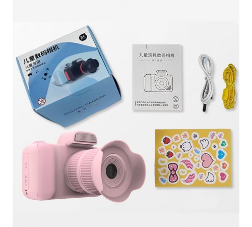 Дитяча фотокамера D31 Digital Camera Pink Дитяча фотокамера D31 Digital Camera Pink