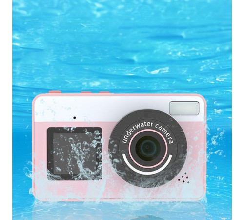 Дитяча водонепроникна цифрова камера D70 Pink Дитяча водонепроникна цифрова камера D70 Pink