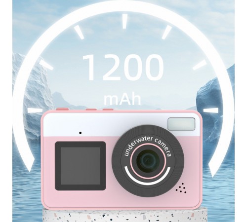 Дитяча водонепроникна цифрова камера D70 Pink Дитяча водонепроникна цифрова камера D70 Pink