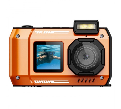 Водонепроникна цифрова камера D50 (IP68) Orange Водонепроникна цифрова камера D50 (IP68) Orange