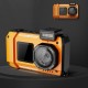 Водонепроникна цифрова камера D50 (IP68) Orange