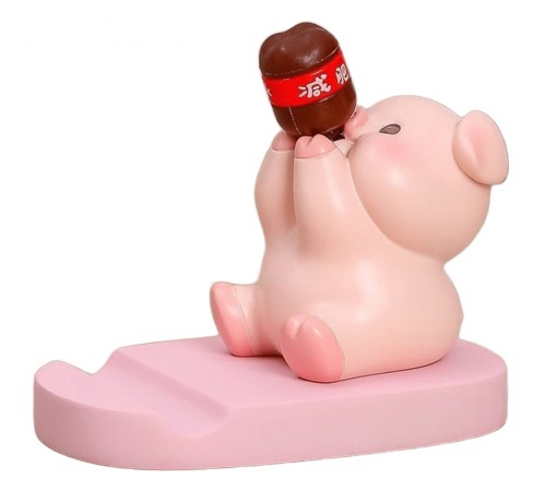 Підставка для телефону Funny Animals Piggy with bottle