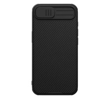 Карбонова накладка Nillkin CamShield Pro для Apple iPhone 16e (6.1") Black