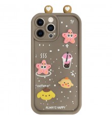 Чохол TPU Toys Case with Ears для Apple iPhone 12 Pro (6.1") Brown